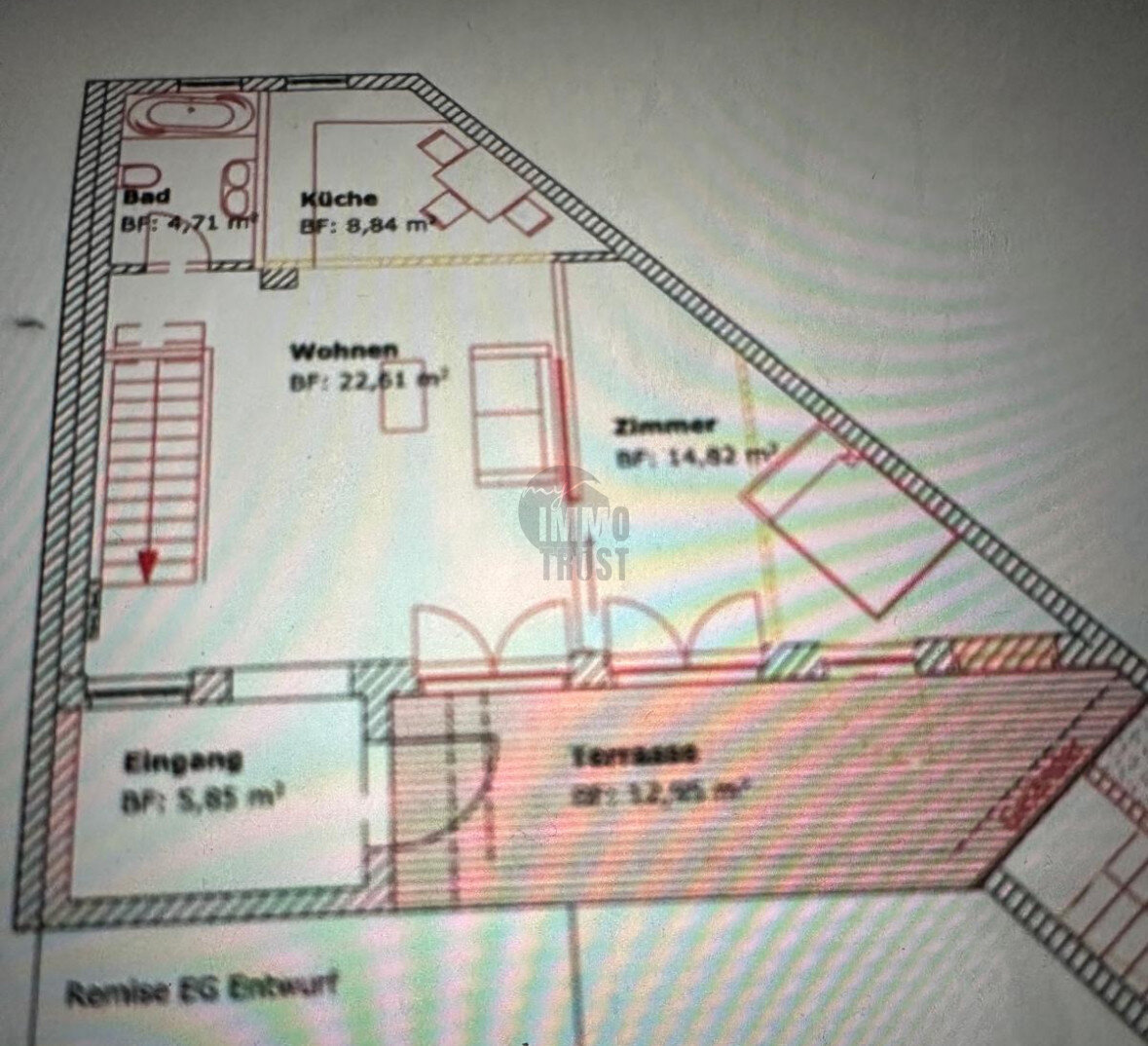 Atelier zur Miete 1.450 € 1 Zimmer 55 m²<br/>Bürofläche Neukölln Berlin 12055