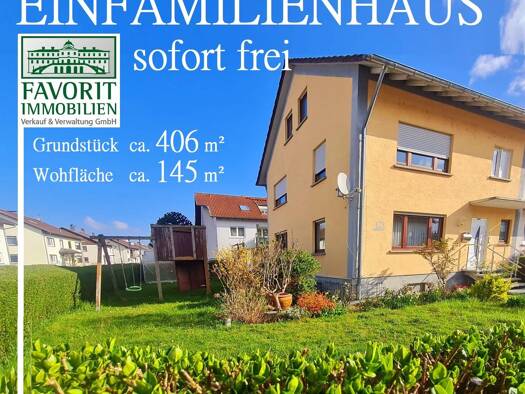 Einfamilienhaus zum Kauf 419.000 € 7 Zimmer 145 m² 406 m² Grundstück frei ab sofort Kuppenheim Kuppenheim 76456