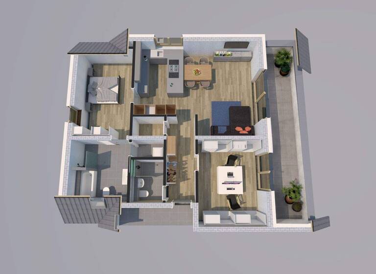 Penthouse zum Kauf provisionsfrei 499.000 € 2,5 Zimmer 105,3 m² frei ab 01.01.2027 Malstraße 1 Neustadt Neustadt an der Aisch 91413