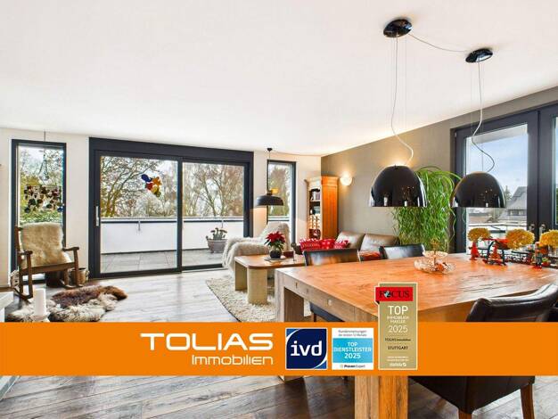 Penthouse zum Kauf 895.000 € 4 Zimmer 161,3 m² 4. Geschoss Musberg Leinfelden-Echterdingen 70771