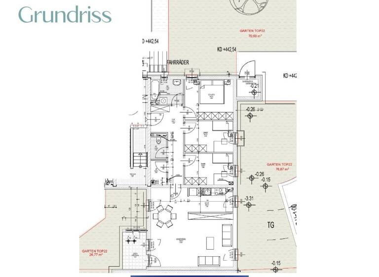 Wohnung zum Kauf provisionsfrei 285.000 € 4 Zimmer 99 m² EG Schwimmbadstraße 28-34 Ried im Innkreis 4910