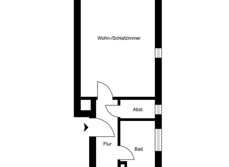 Studio zum Kauf 134.000 € 1 Zimmer 46,1 m² 1. Geschoss Osternburg Oldenburg 26135