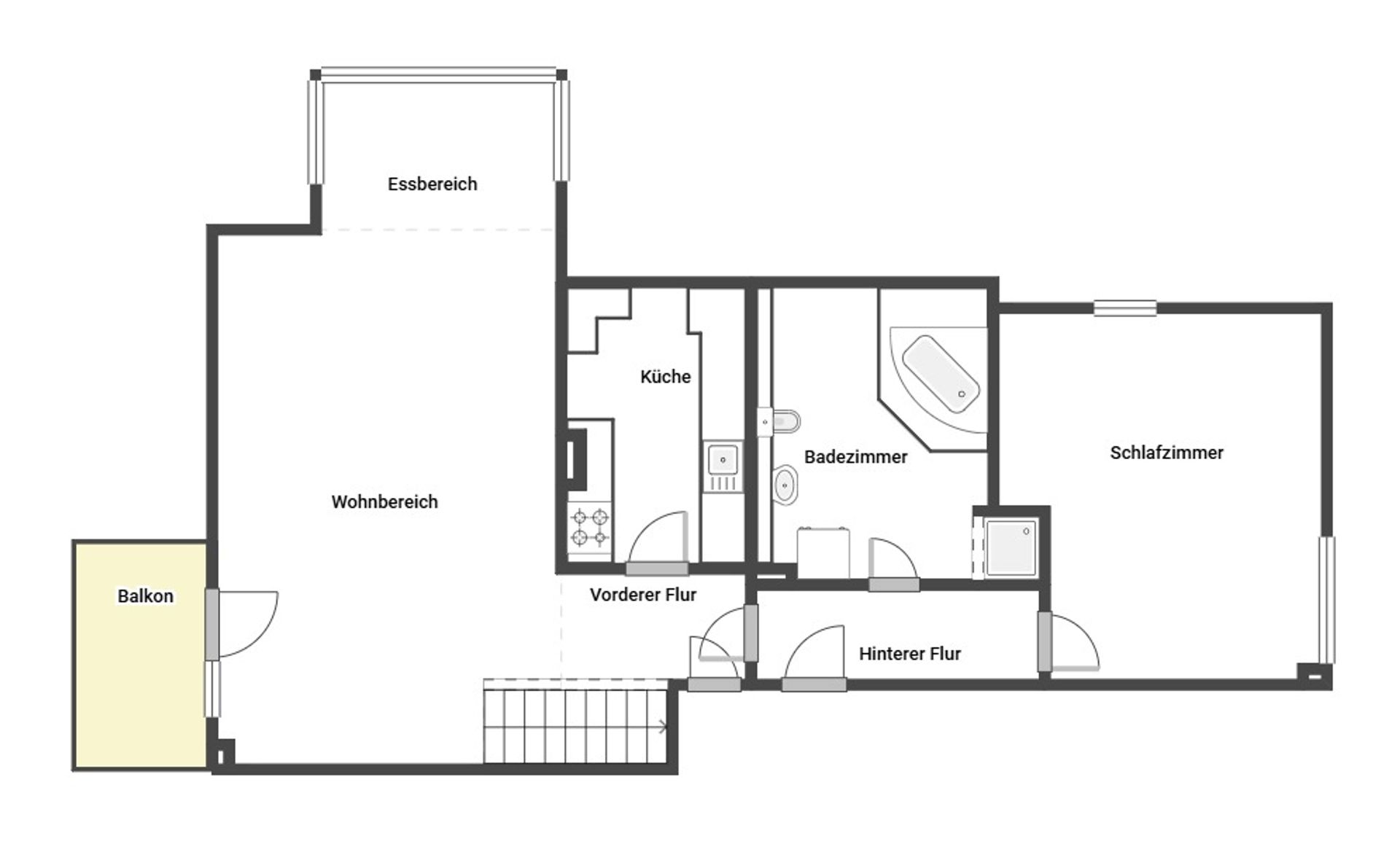 Wohnung zum Kauf 330.000 € 2 Zimmer 82,9 m²<br/>Wohnfläche 2.<br/>Geschoss Zeuthen Zeuthen 15738