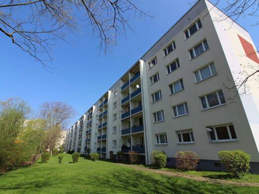 Wohnung zur Miete 321 € 2 Zimmer 50,9 m² 4. Geschoss Gottfried-Semper-Straße 10 Südliche Neustadt Halle (Saale) 06124