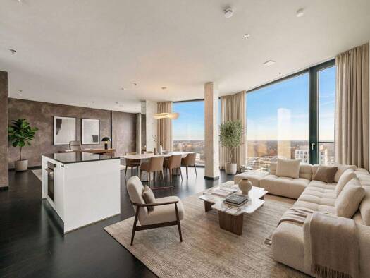 Wohnung zum Kauf 1.350.000 € 3 Zimmer 86 m² 14. Geschoss Neuhausen-Nymphenburg München 80639