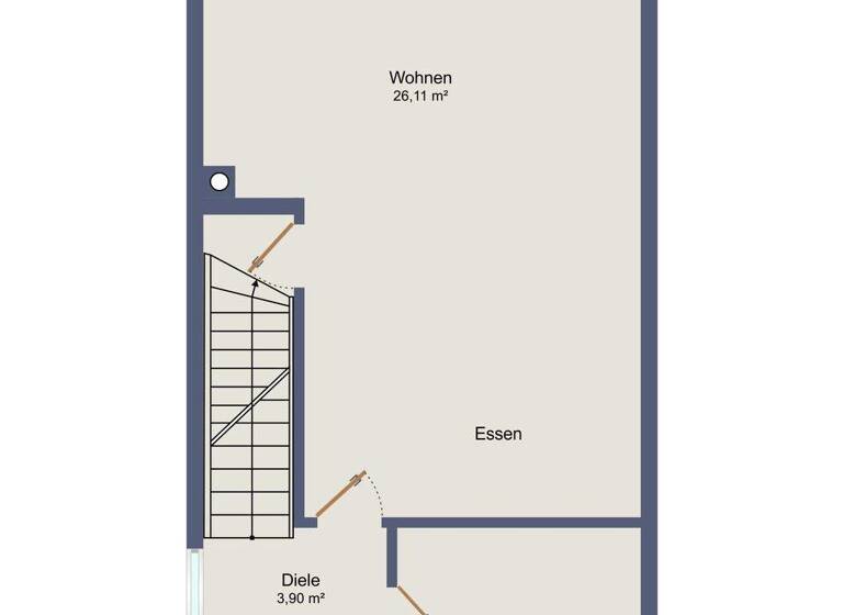 Reihenmittelhaus zum Kauf 199.000 € 3 Zimmer 78 m² 162 m² Grundstück frei ab sofort Brendel/Adelheide Delmenhorst 27755