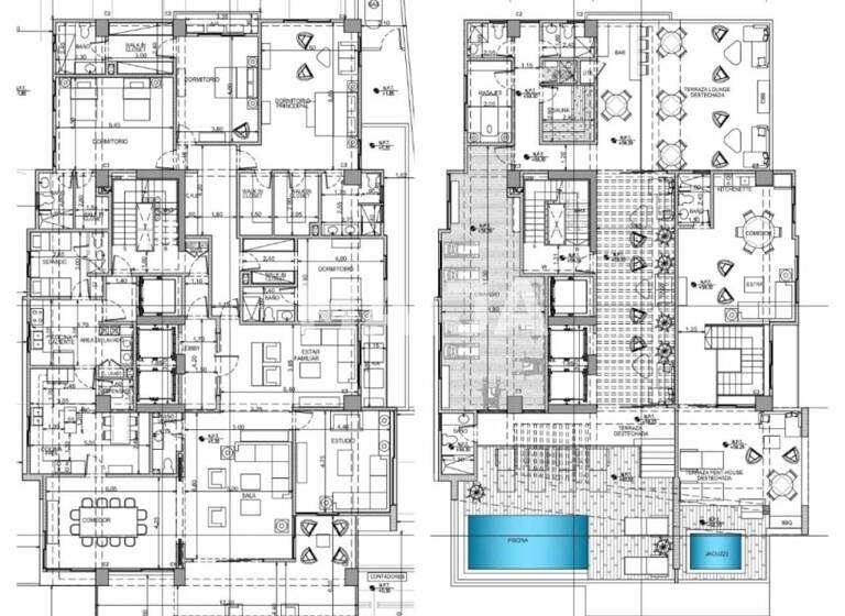 Studio zum Kauf 1.425.851 € 7 Zimmer 638 m² 16. Geschoss Luxururious 5 bedrooms penthouse Santo Domingo Norte 11108