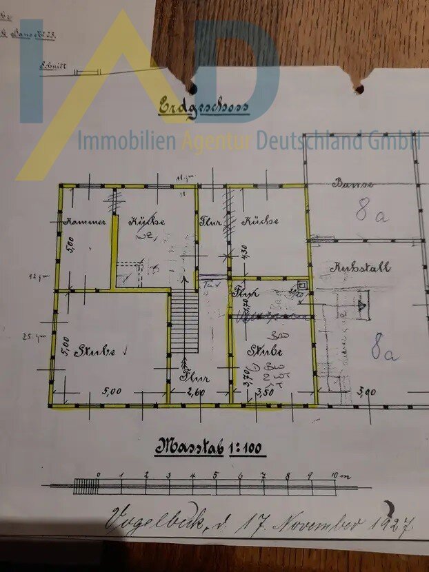 Doppelhaushälfte zum Kauf 49.000 € 10 Zimmer 230 m²<br/>Wohnfläche 865 m²<br/>Grundstück Ahlshausen Einbeck / Vogelbeck 37574