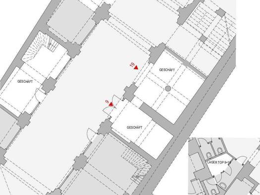 Laden zur Miete 80 € Herrengasse 14 Wien, Innere Stadt 1010