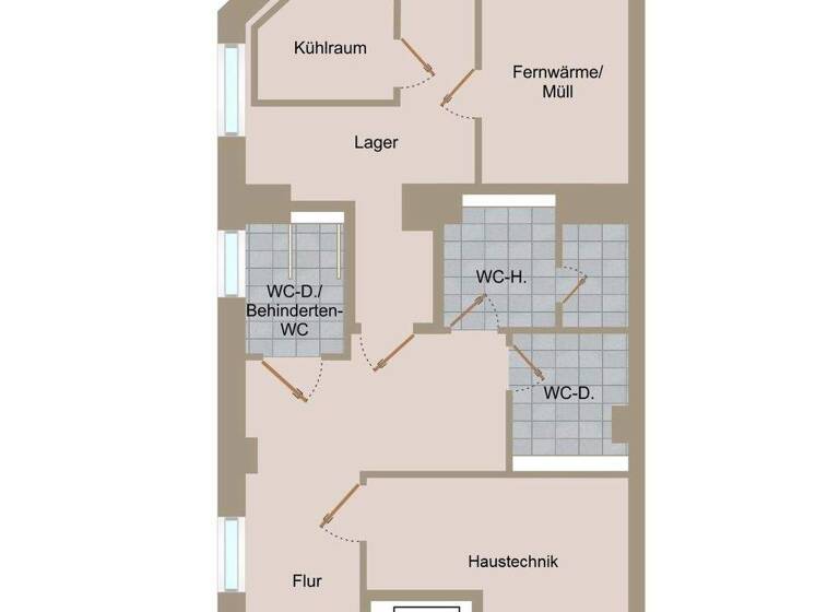 Bürofläche zum Kauf 3.044 € 492,8 m² Bürofläche Zentrum Bonn 53113