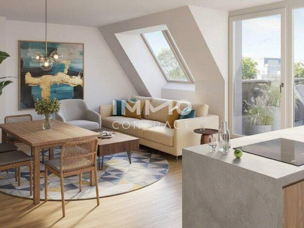 Wohnung zum Kauf - Erstbezug 365.500 € 2 Zimmer 50,3 m² 3. Geschoss frei ab 30.06.2027 Wien 1100
