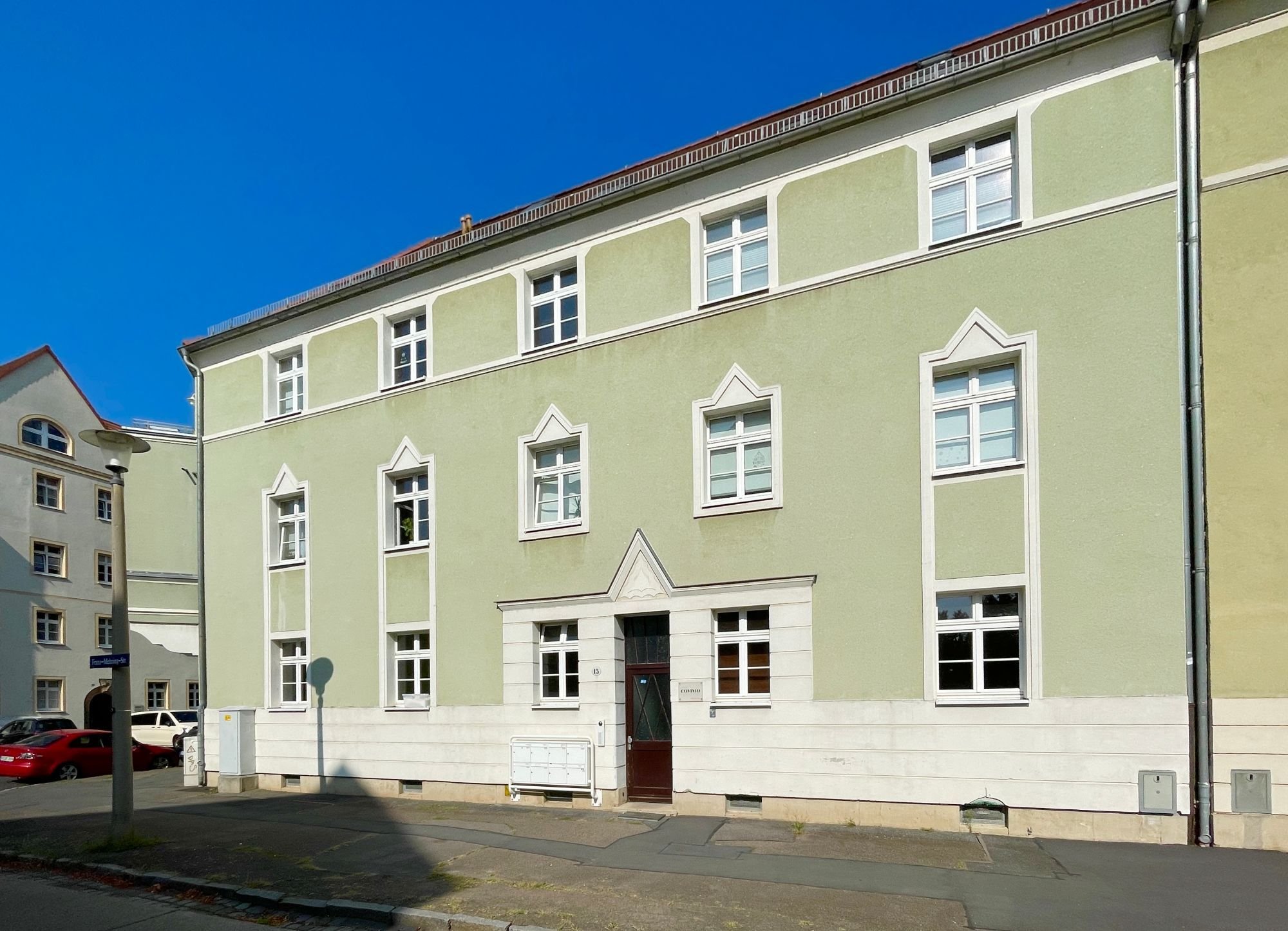 Wohnung zur Miete 566,15 € 3 Zimmer 72,8 m²<br/>Wohnfläche EG<br/>Geschoss 16.10.2024<br/>Verfügbarkeit Franz-Mehring-Str. 15 Dobritz (Altdobritz/Basedowstr.) Dresden 01237