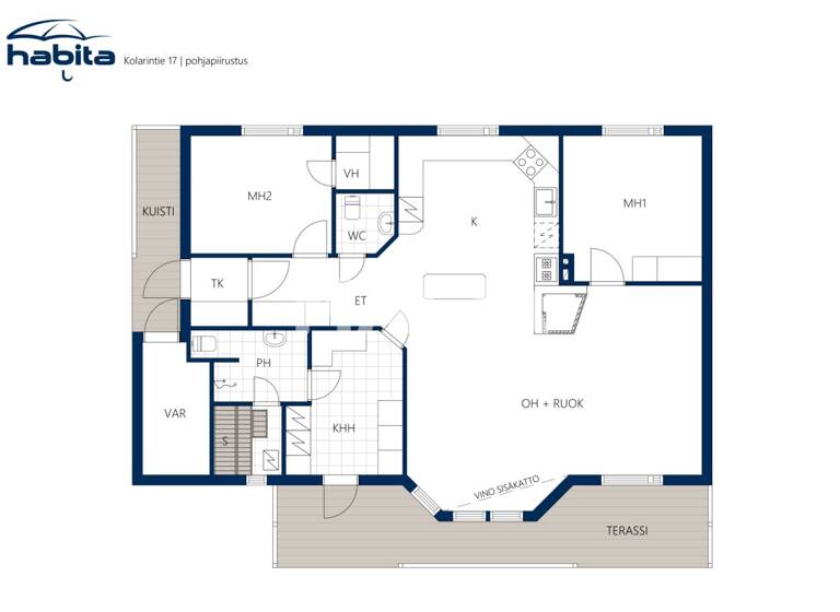 Einfamilienhaus zum Kauf 86.000 € 3 Zimmer 96 m² 4.000 m² Grundstück Kolarintie 17 D Pello 95700