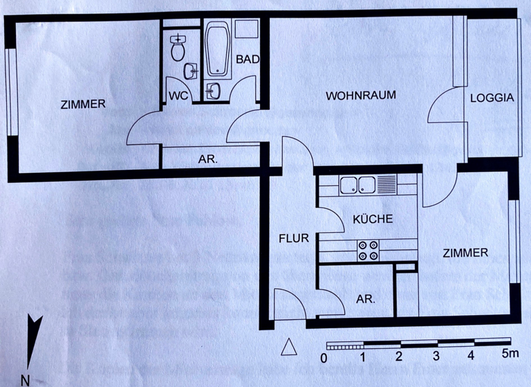 Wohnung zum Kauf 235.000 € 2 Zimmer 73 m² 4. Geschoss Wittenau Berlin 13435