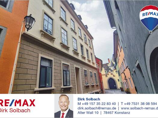 Wohnung zum Kauf 329.000 € 2 Zimmer 50 m² frei ab sofort Konradigasse 4 Altstadt Konstanz 78462