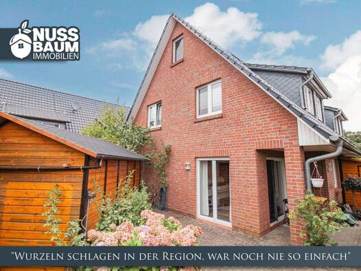 Doppelhaushälfte zum Kauf 395.000 € 4 Zimmer 113,5 m² 281 m² Grundstück Laßrönner Dorfstraße 21d Laßrönne Winsen (Luhe) 21423