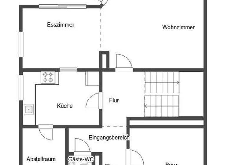 Einfamilienhaus zum Kauf 349.000 € 5 Zimmer 124 m² 914 m² Grundstück Hausen Steinfeld 97854