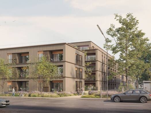 Wohnung zum Kauf - Erstbezug provisionsfrei 689.900 € 2 Zimmer 66,5 m² EG Unterbiberger Straße 15 Ramersdorf-Perlach München 81737