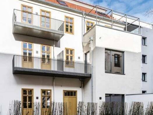 Maisonette zur Miete - Erstbezug 1.668 € 5 Zimmer 123,6 m² 2. Geschoss frei ab 01.09.2026 Große Brauhausstraße 15 Altstadt Mitte 06108