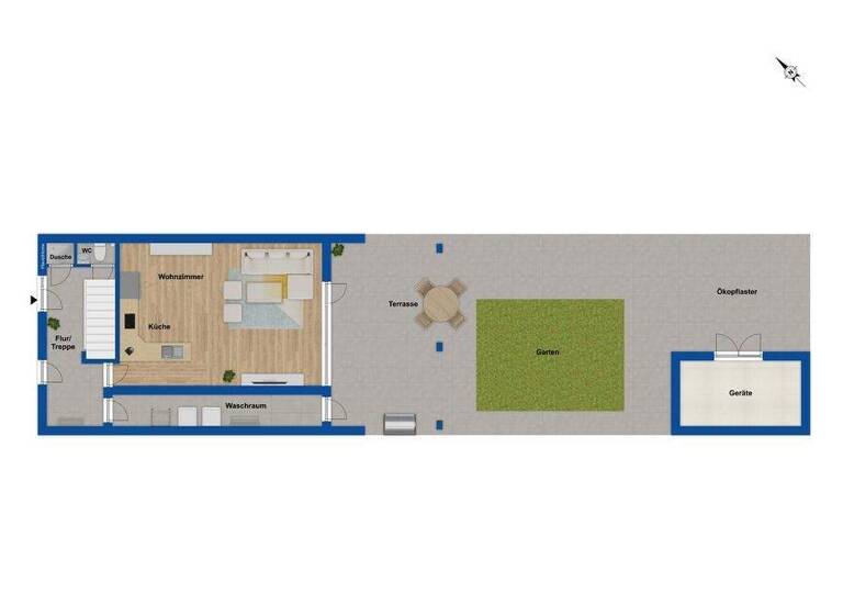 Reihenmittelhaus zum Kauf 389.000 € 6 Zimmer 180 m² 172 m² Grundstück Norf Neuss 41469