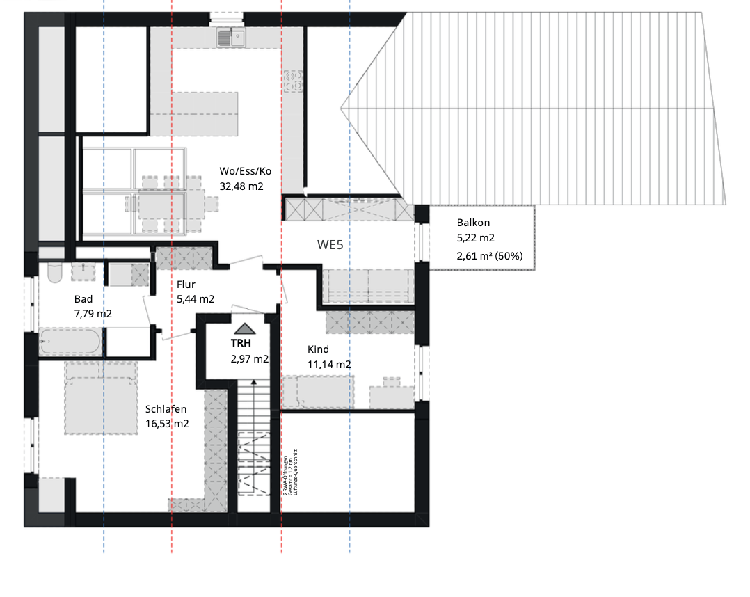 Wohnung zum Kauf 449.000 € 3 Zimmer 76 m²<br/>Wohnfläche 1.<br/>Geschoss Merching Merching 86504