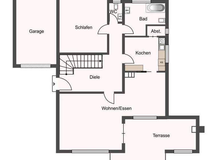 Haus zum Kauf 198.000 € 3 Zimmer 85 m² 1.000 m² Grundstück Reckerscheid Bad Münstereifel / Reckerscheid 53902