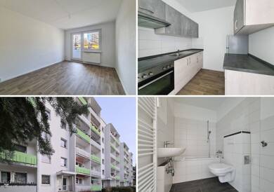Wohnung zur Miete 264 € 2 Zimmer 41,6 m² 1. Geschoss Ernst-Schneller-Straße 25 Flöha Flöha 09557