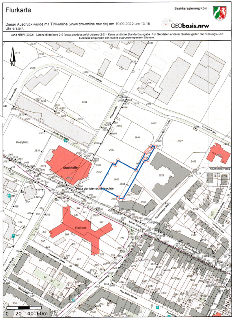 Grundstück zum Kauf 2.490.000 € 2.858 m²<br/>Grundstück Troisdorf Troisdorf 53840