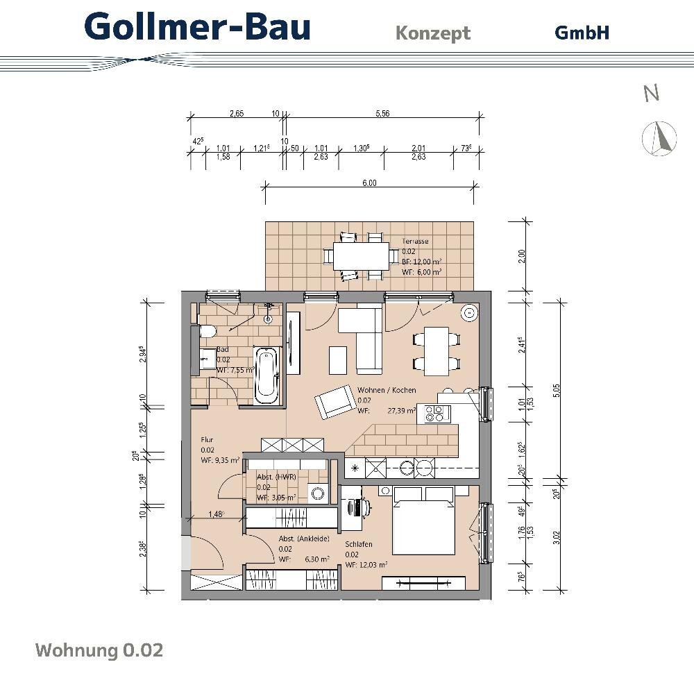 Wohnung zum Kauf 221.500 € 2 Zimmer 71,7 m²<br/>Wohnfläche EG<br/>Geschoss Bodestraße 8a Bad Harzburg Bad Harzburg 38667