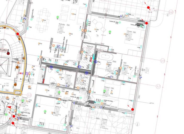 Penthouse zur Miete - Erstbezug 4.350 € 4,5 Zimmer 169 m² Wien 1190