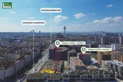 2-Zimmer-Wohnung, 47 m², Landstraße, Landstraße