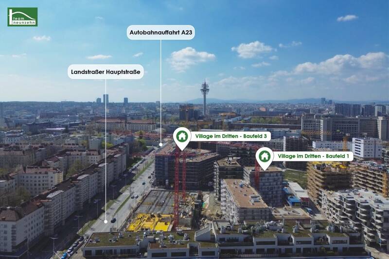 Two-room flat, 47 m², Landstraße, Landstraße