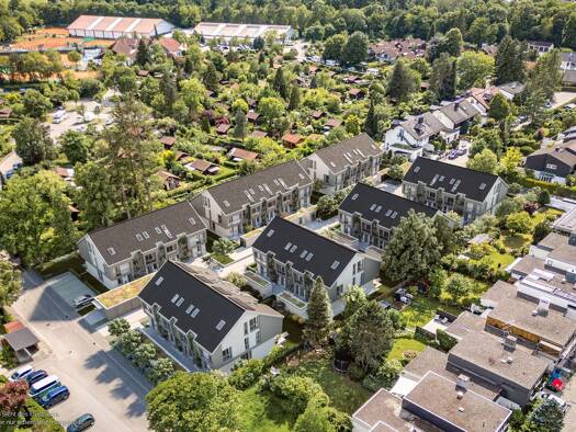 Reihenendhaus zum Kauf - Neubau provisionsfrei 1.675.000 € 5 Zimmer 168,8 m² 346 m² Grundstück Rotdornweg 35 a Am Wald Taufkirchen 82024