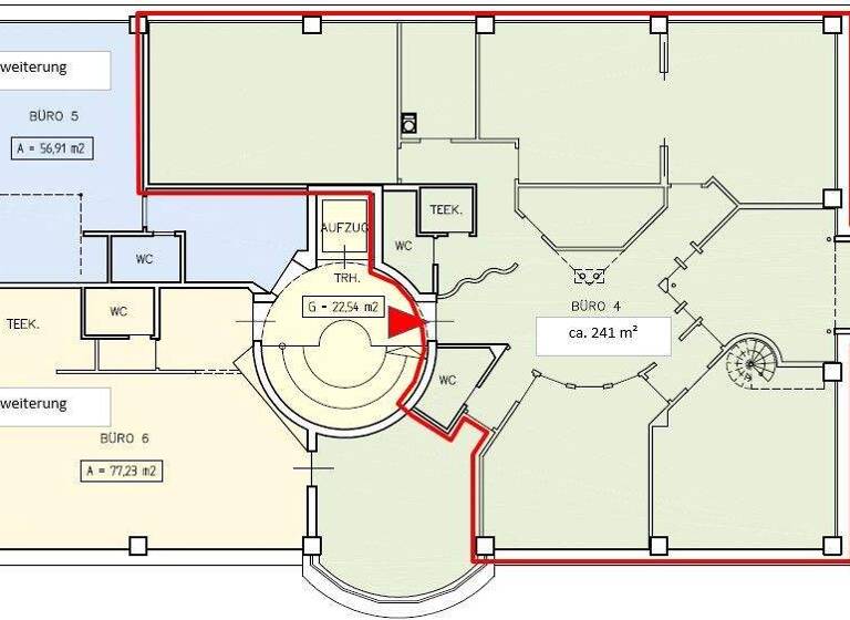 Bürofläche zur Miete 2.950 € 241 m² Bürofläche teilbar ab 241 m² Kolbermoor 83059