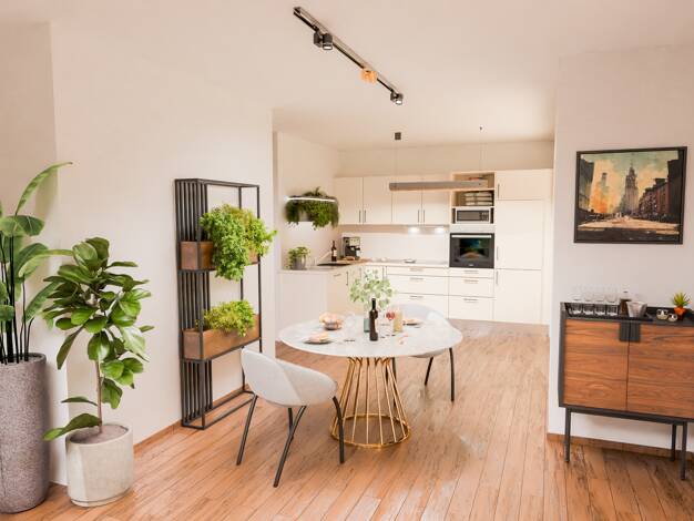Wohnung zur Miete - Erstbezug 1.602 € 2 Zimmer 68,2 m² 3. Geschoss frei ab 01.08.2025 Schleußig Leipzig 04229