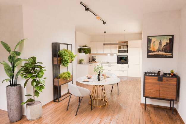 Wohnung zur Miete - Neubau 1.602 € 2 Zimmer 68,2 m² 3. Geschoss frei ab 01.08.2025 Schleußig Leipzig 04229