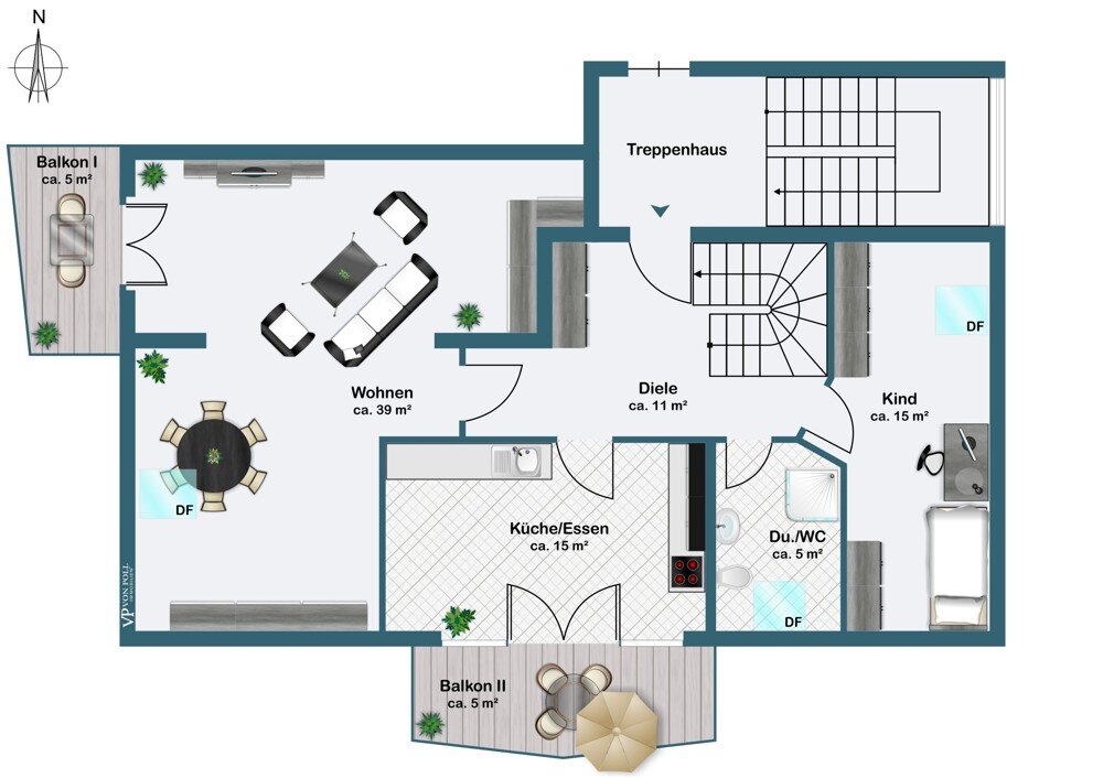 Maisonette zur Miete 1.350 € 4 Zimmer 145 m²<br/>Wohnfläche 2.<br/>Geschoss Schmellwitz Cottbus 03044