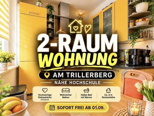 Wohnung zur Miete 409 € 2 Zimmer 58,9 m² 1. Geschoss Hans-Sachs-Straße 11 Eckersbach Zwickau 08066