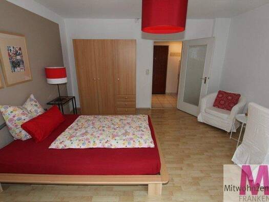 Wohnung zur Miete Wohnen auf Zeit 720 € 1 Zimmer 25 m² frei ab 01.02.2026 Tafelhof Nürnberg 90443