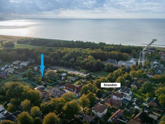 Grundstück zum Kauf 318.000 € 2.537 m² Grundstück frei ab sofort Strandstr. 21 Wustrow 18347