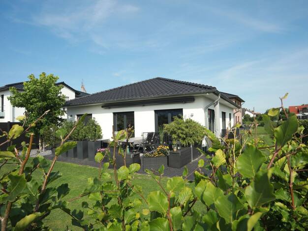 Bungalow zum Kauf - Erstbezug provisionsfrei 444.300 € 3 Zimmer 115 m² 590 m² Grundstück Kutenhausen Minden 32425