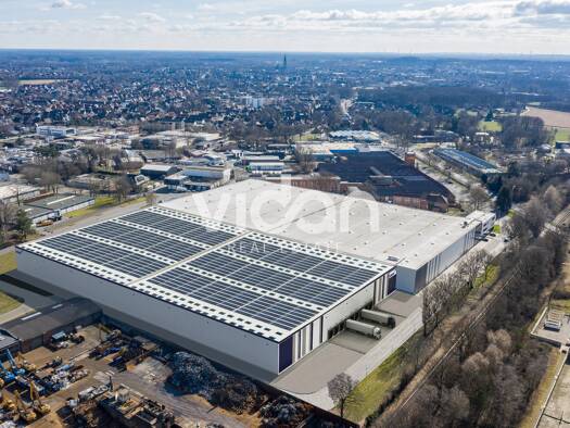 Lagerhalle zur Miete 17.191 m² Lagerfläche teilbar ab 8.802 m² Baarentelgen Rheine 48432