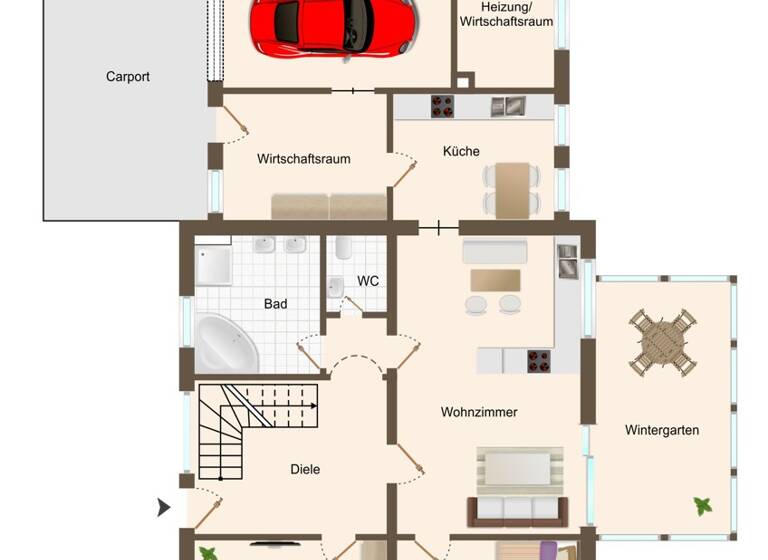 Einfamilienhaus zum Kauf 249.000 € 6 Zimmer 200 m²<br/>Wohnfläche 843 m²<br/>Grundstück Ramsloh-Hollen Saterland / Ramsloh 26683