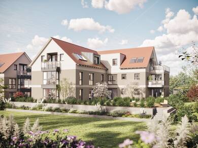 Wohnung zum Kauf - Neubau provisionsfrei 329.800 € 2,5 Zimmer 57,3 m² EG Krebsgasse 28 Großingersheim Ingersheim 74379