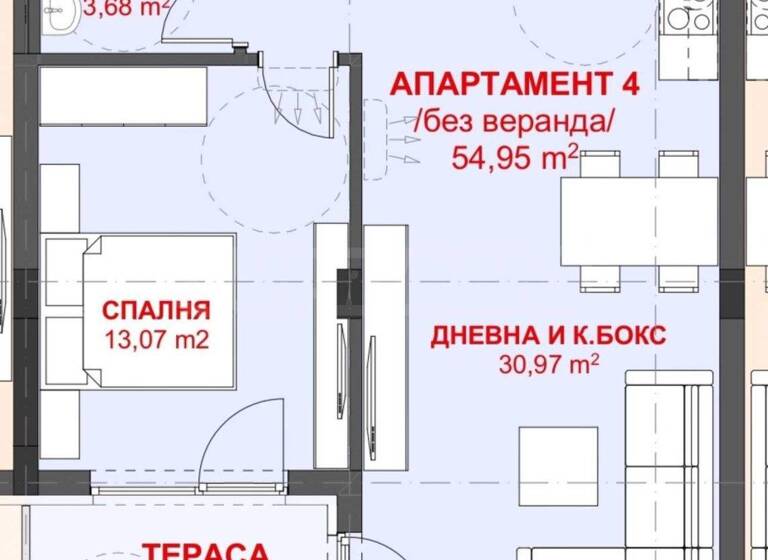 Studio zum Kauf 132.000 € 2 Zimmer 68,9 m² Chernomorets