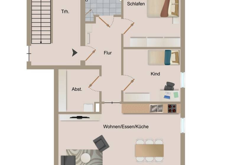 Wohnung zum Kauf - Erstbezug provisionsfrei 321.546 € 3 Zimmer 89,6 m² EG Luisenstraße 6 Augustdorf 32832