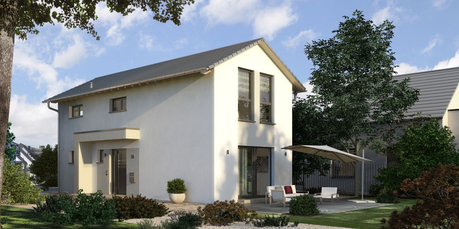 Einfamilienhaus zum Kauf provisionsfrei 528.098 € 4 Zimmer 113,4 m²<br/>Wohnfläche 347 m²<br/>Grundstück Birkmannsweiler Winnenden 71364