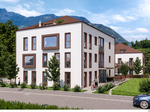Wohnung zum Kauf - Erstbezug provisionsfrei 368.000 € 2 Zimmer 53,8 m² 2. Geschoss Bad Reichenhall 83435