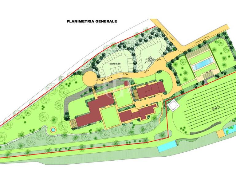 Villa zum Kauf 4.900.000 € 36,5 Zimmer 2.500 m² 14.000 m² Grundstück Località Mondotella 1 Pozzolengo 25010