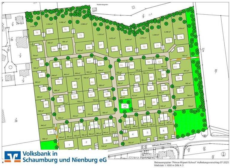 Grundstück zum Kauf provisionsfrei 178.650 € 794 m² Grundstück Rinteln 31737